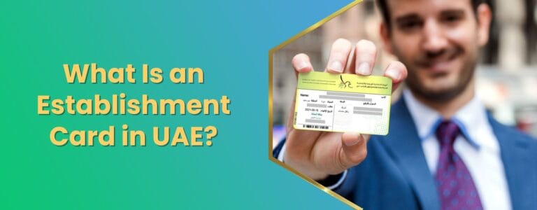 What Is an Establishment Card in UAE?