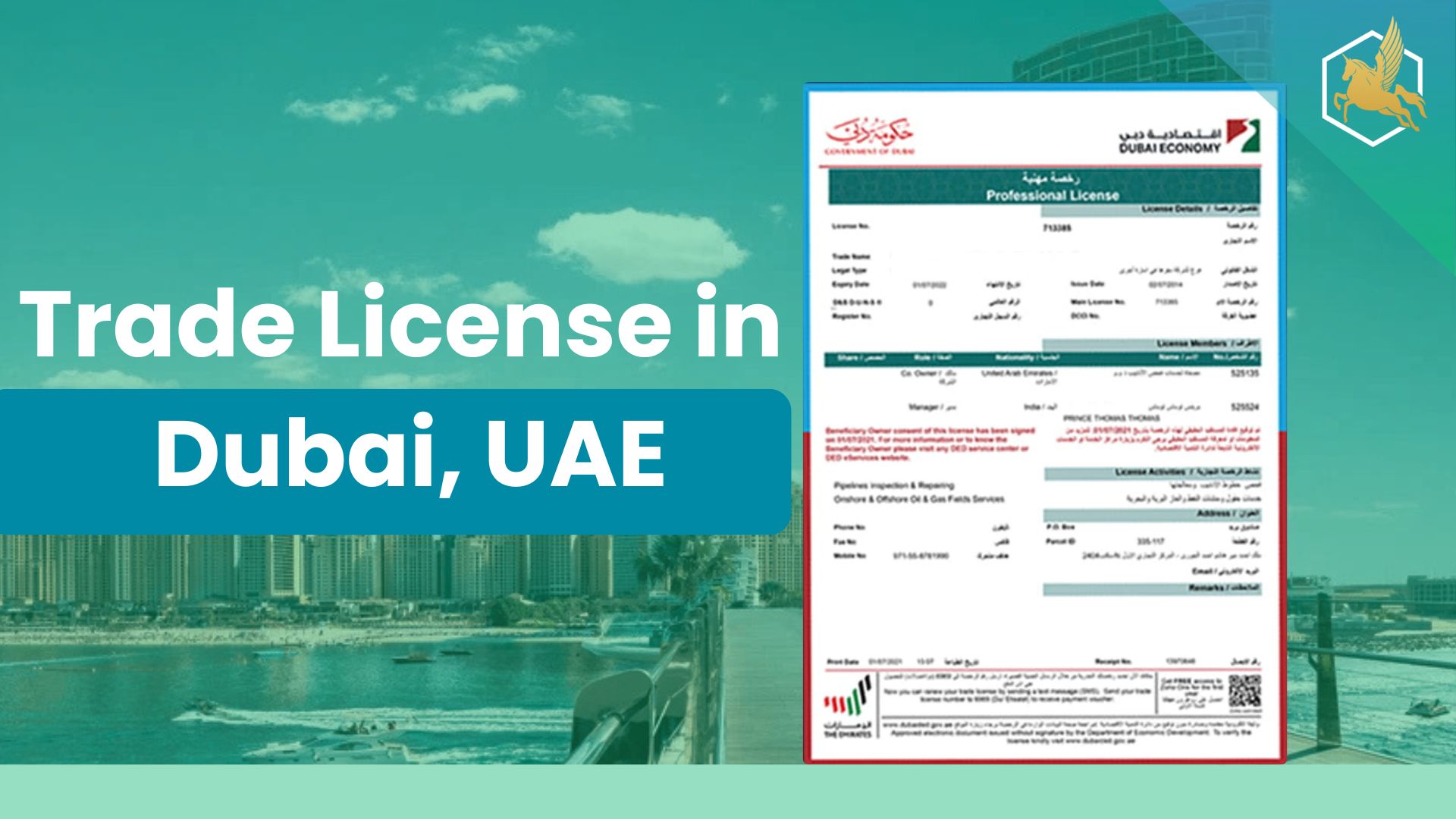 Trade License in Dubai, UAE