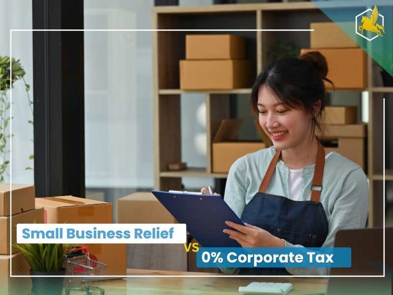 small business relief vs 0% corporate tax UAE